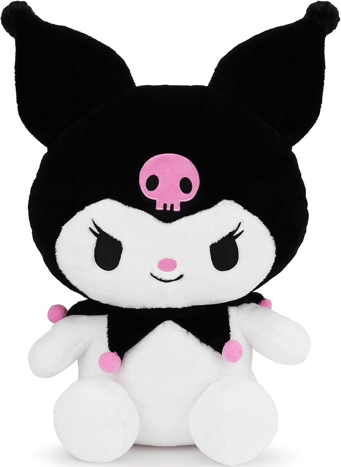 Juju Black Kawaii Plush (28 in) - Peluche Kawaii Negro (28 in) - Peluche Grande Kawaii - Peluche Gigante - Plushie (Hpy)