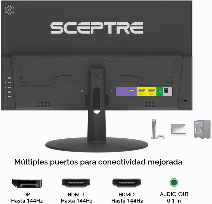 Sceptre Nuevo monitor para juegos de 22 pulgadas, FHD 1080p, hasta...