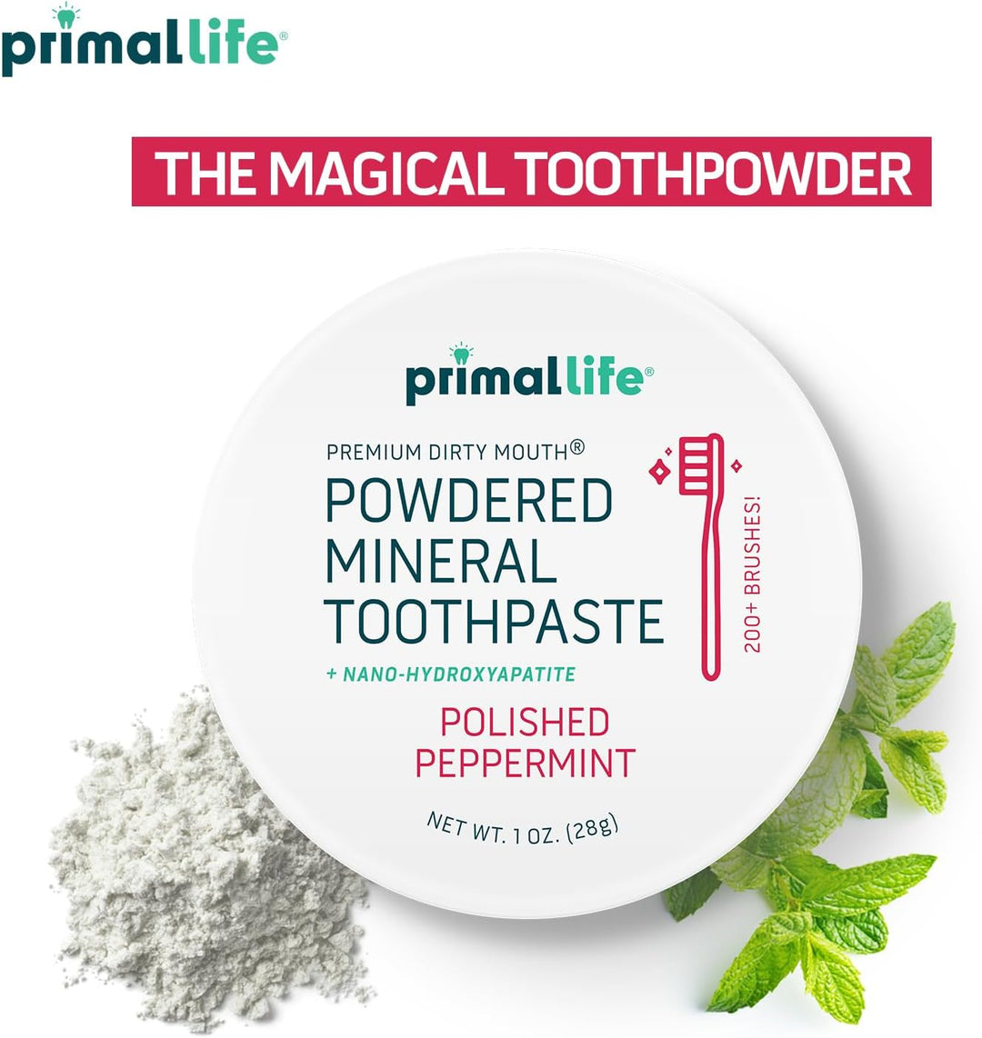 Polvo para dientes orgánico Dirty Mouth, limpiador dental natural,...