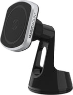 Scosche MP2WD-XTSP MagicMount Pro2 - Soporte magnético para teléfono de automóvil MagicMount Pro2 - Montura magnética definitiva para automóvil para parabrisas o tablero con ventosa - Compatible con