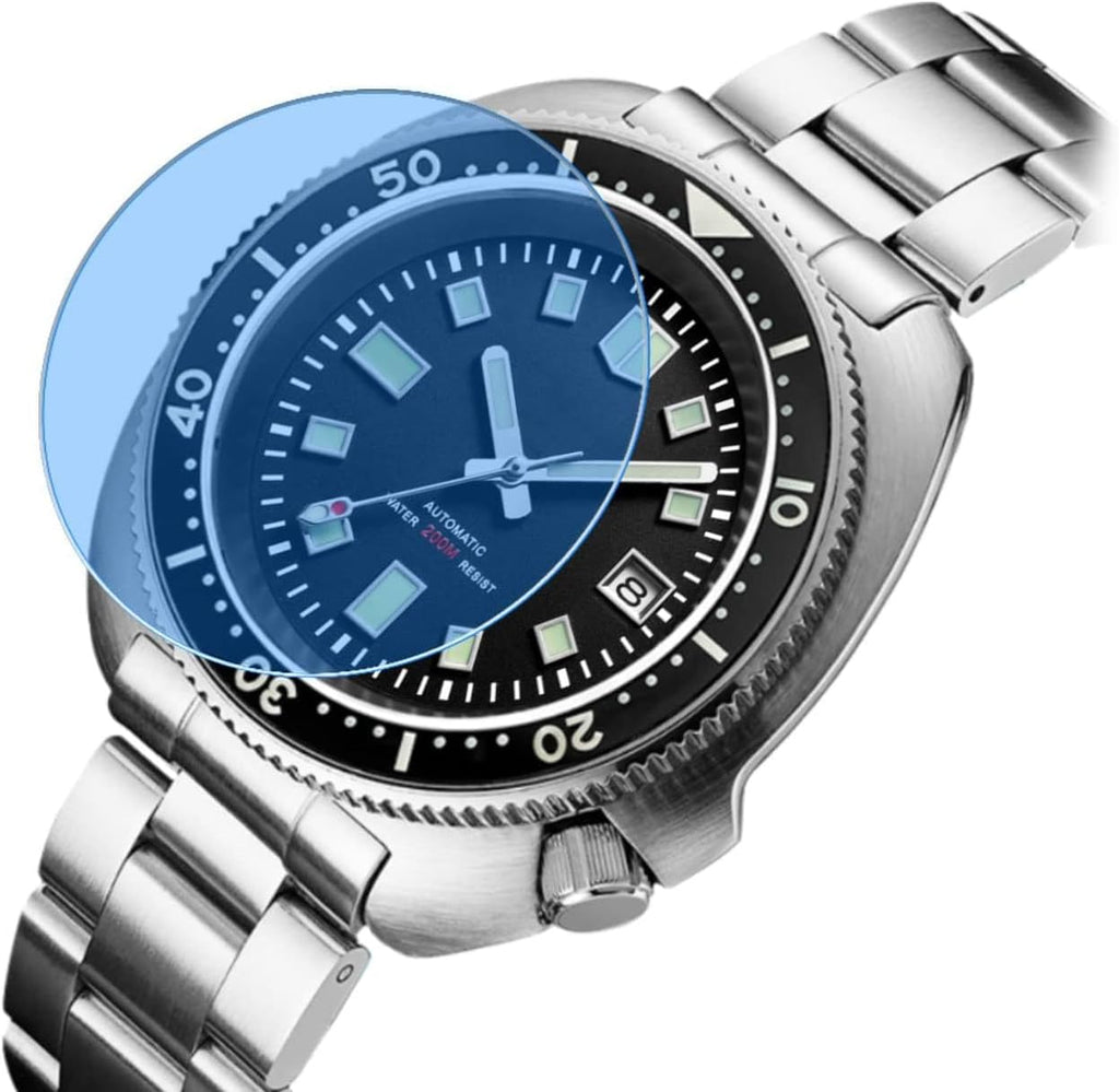 ADDIESDIVE Reloj de buceo automático para hombre H8 Reloj de pulsera de acero inoxidable mecánico NH35A/8215 Dial limpio zafiro sintético estéril sin logotipo