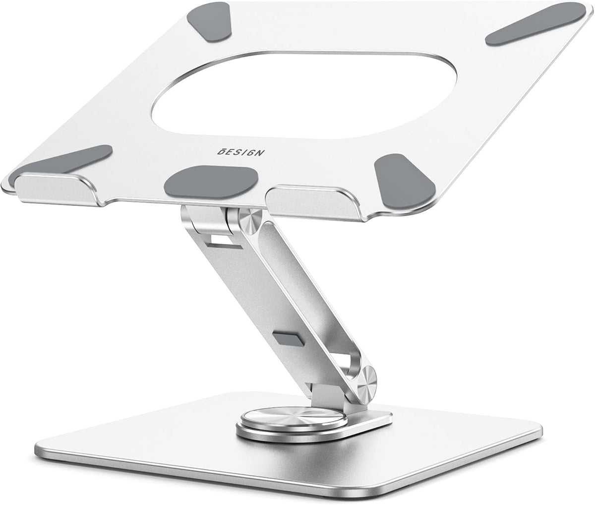 BESIGN LSX7 - Soporte para laptop con base giratoria de 360 grados,...