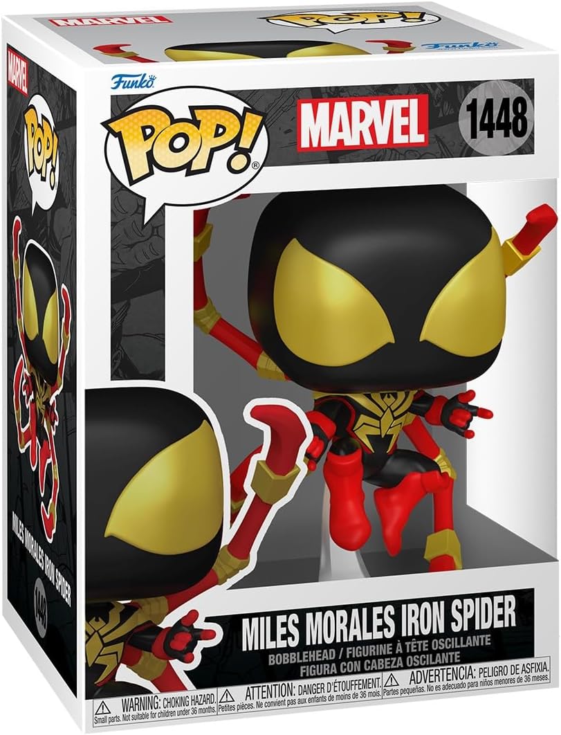 Funko POP Marvel Spider-Man Comics - Miles Morales Iron