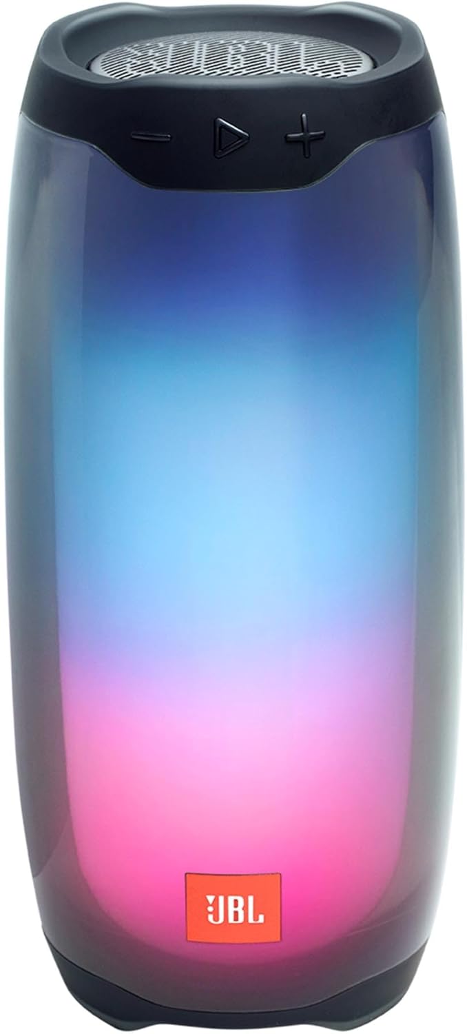 JBL Pulse 4 - Altavoz Bluetooth portátil impermeable con espectácul...