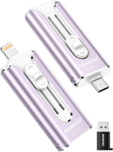 AUAMOZ Mini unidad flash de doble interfaz de 256 GB, memoria portá...