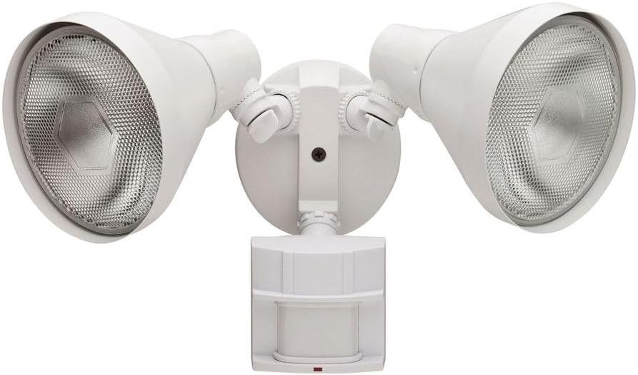 Defiant Luz de seguridad de movimiento de 180 grados