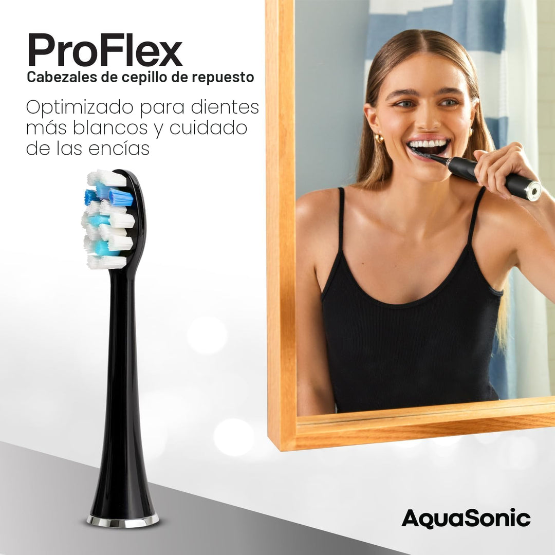 AquaSonic Cabezales de cepillo de repuesto originales Proflex | Ace...