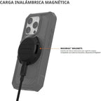 Rokform iPhone 17 Pro Max Crystal + soporte de carga magnético