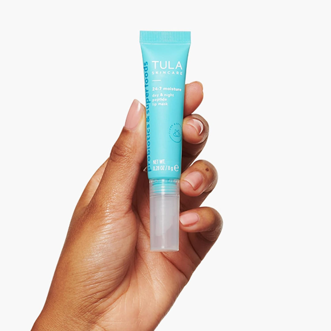 TULA Skin Care Drenched in Hydration - Máscara labial con péptido d...