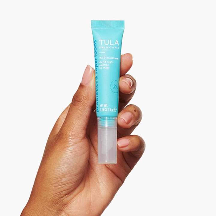 TULA Skin Care Drenched in Hydration - Máscara labial con péptido d...