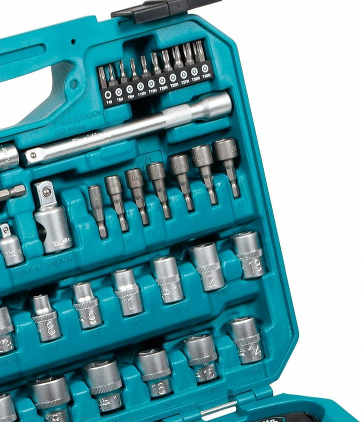 Makita E-10899 Juego de herramientas manuales de 76 piezas