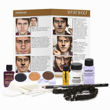 Mehron - Kit de maquillaje premium de personaje (hombre lobo)
