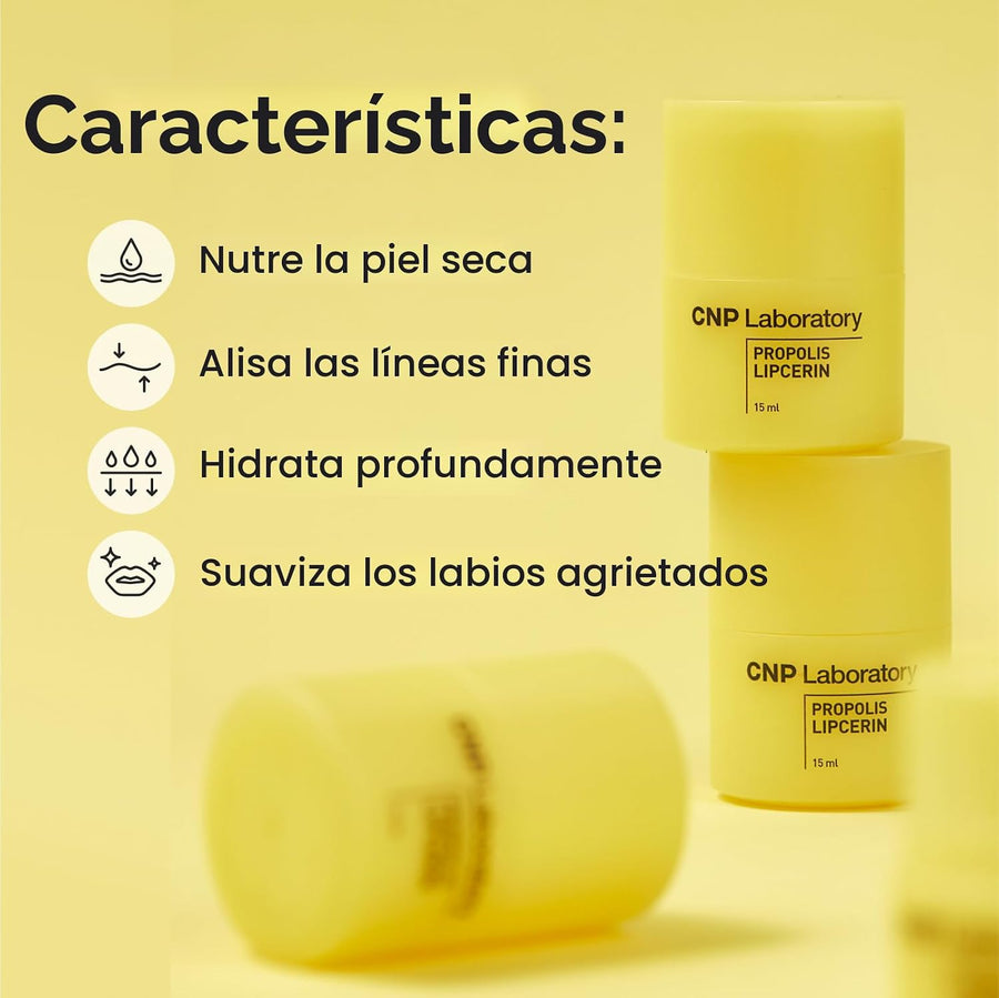 Mantequilla labial de miel CNP - Propolis Lipcerin™ 01 Original, bá...