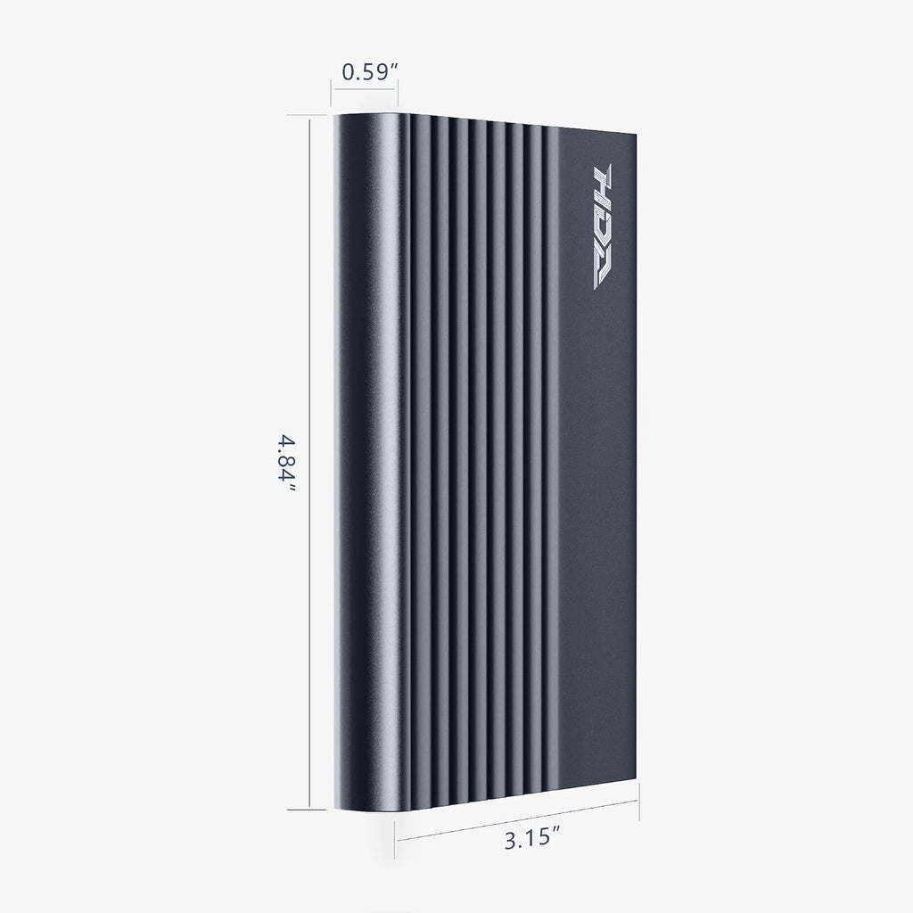 Disco duro externo de 1 TB, USB 3.0 para PC, Mac, computadora de escritorio, portátil, teléfono inteligente, PS4, Xbox