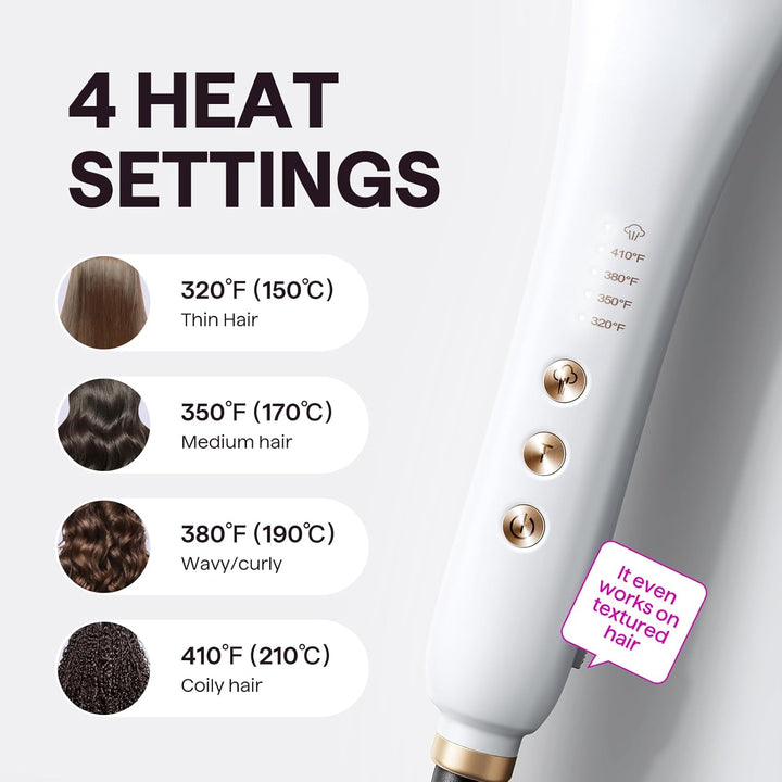 Wavytalk Cepillo alisador de cabello Pro Steamline Pro, cepillo ali...