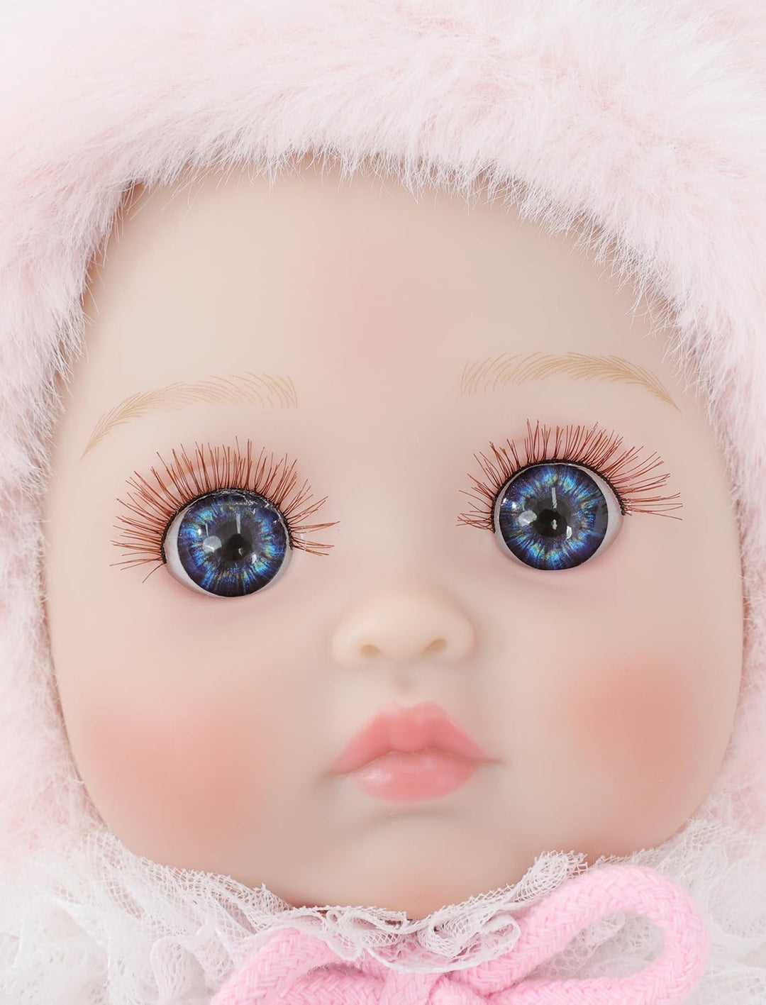 Cloveray Muñecas de bebé, muñeca realista de cuerpo suave de 15 pul...