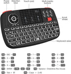 Rii i4 Mini Teclado Bluetooth con Touchpad Teclado