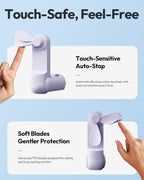 GAIATOP Ventilador de mano portátil, mini ventiladores de viaje ple...