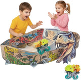 Pista de carreras de dinosaurios juego de dinosaurios
