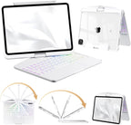 Funda de teclado para iPad Air 11/10.9 pulgadas/iPad Pro 11" 4/3/2/1 con