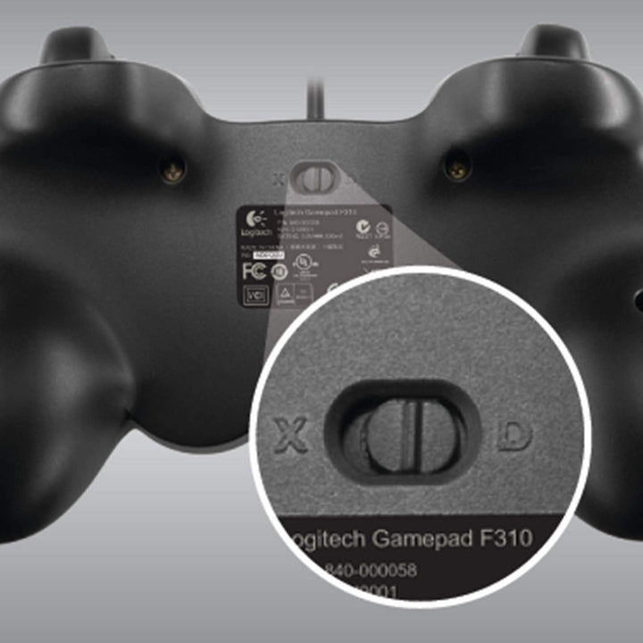 Logitech mando de videojuegos F310