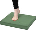 StrongTek Almohadilla de equilibrio profesional de espuma para ejercicios, 15.8 x 13 x 2 pulgadas, rodillera de espuma TPE de alta densidad, antideslizante y resistente al agua, para entrenamiento de