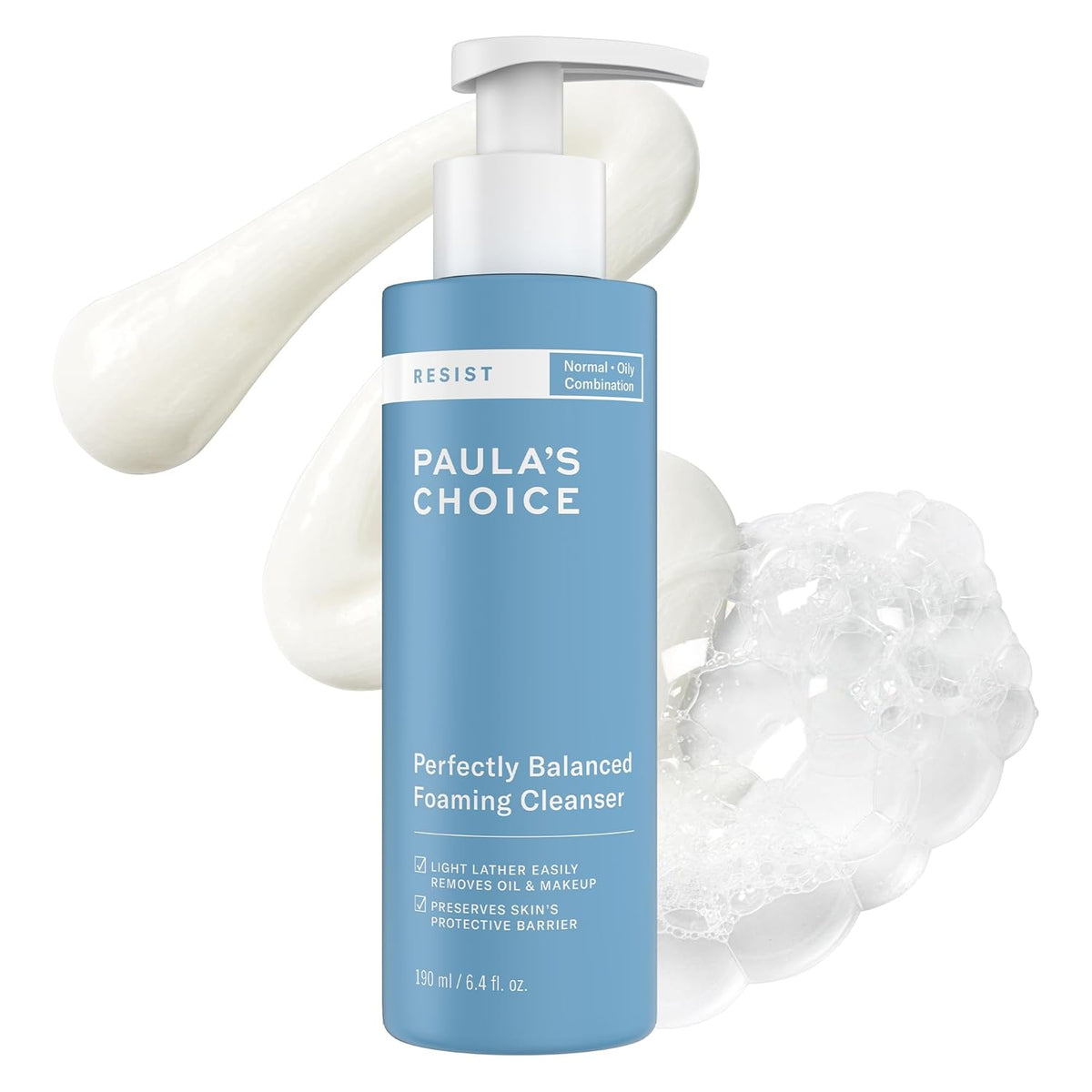Paulas Choice RESIST Limpiador espumoso perfectamente
