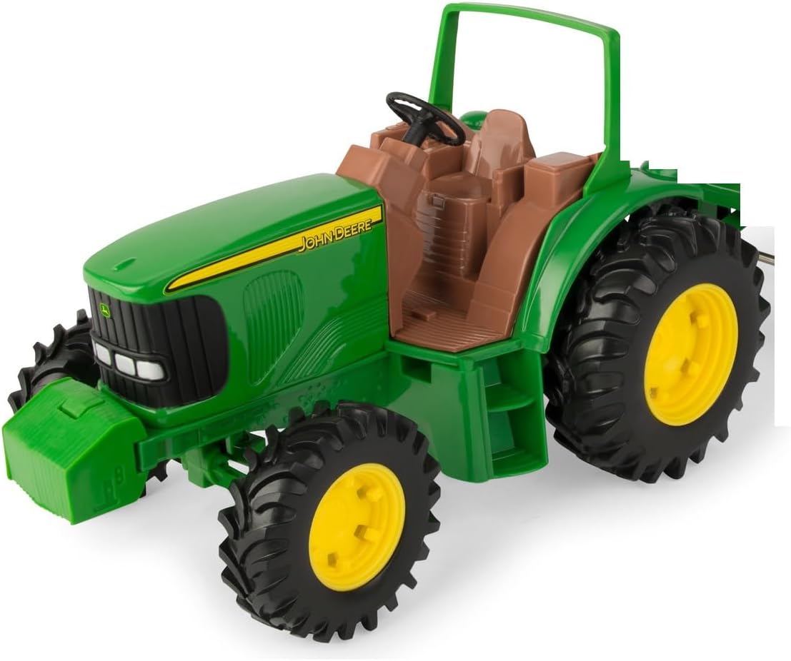 TOMY John Deere Kids Tractor Toy con Flarebox Wagon Set - 8 Inches