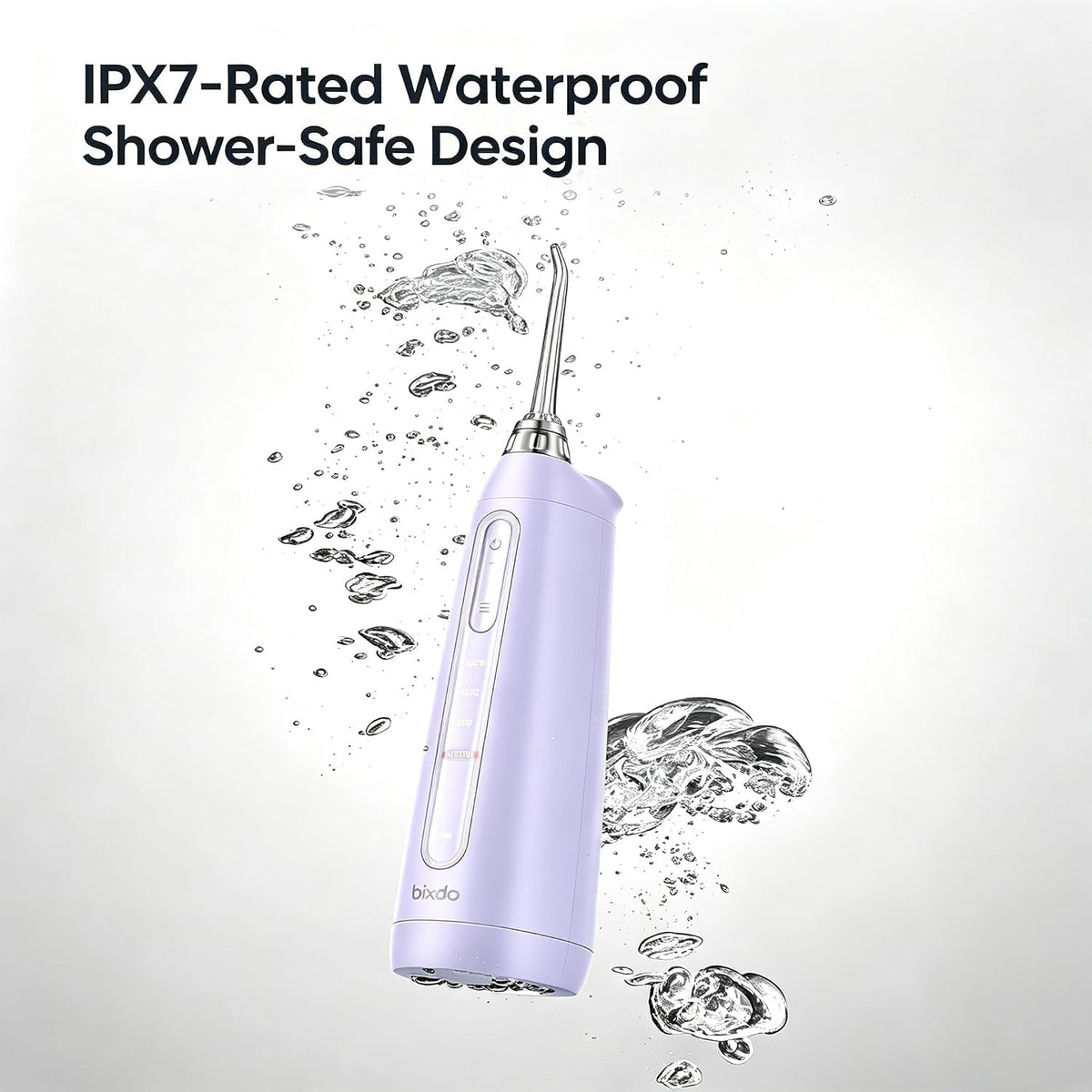 Flosser PRO, irrigador dental portátil y con tirantes