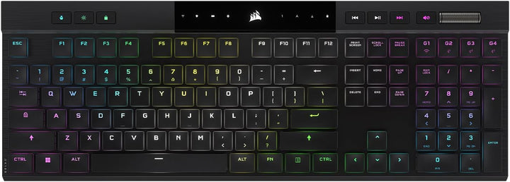 Corsair K100 AIR - Teclado mecánico para juegos inalámbrico RGB - U...