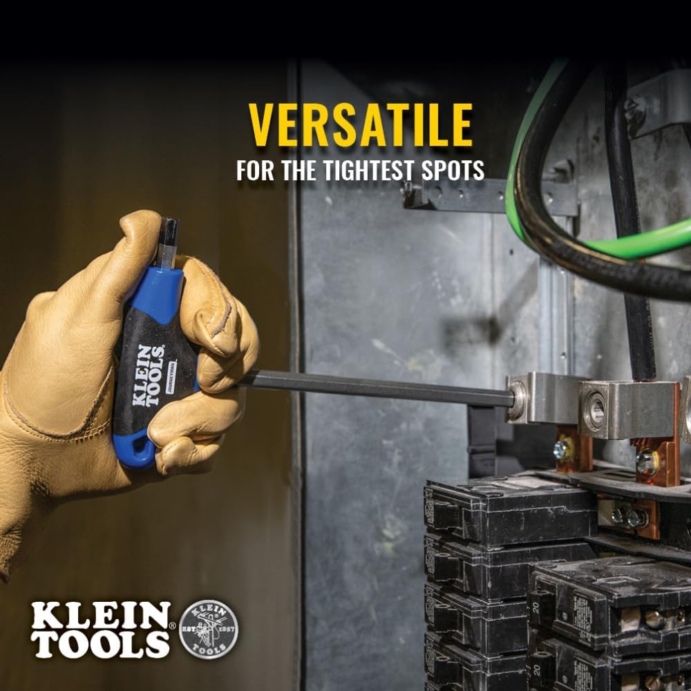 KLEIN TOOLS JTH68M - Juego de llaves hexagonales con mango en T, ju...