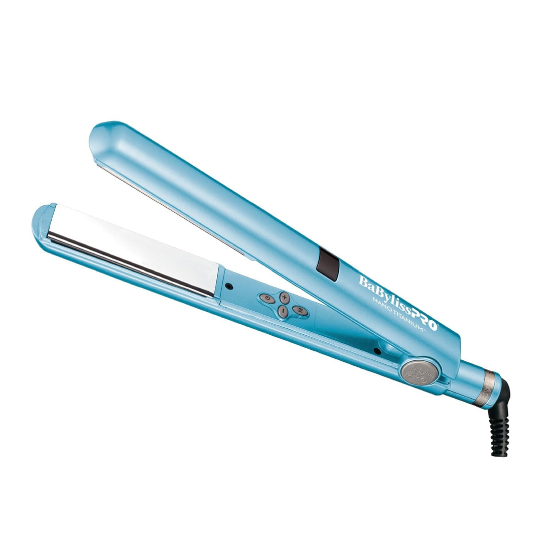 BaBylissPRO Nano Titanium Flat Iron Hair Straightener, Digital Flat...