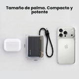 Mini cargador portátil 10000mAh banco de energía con cable incorpor...