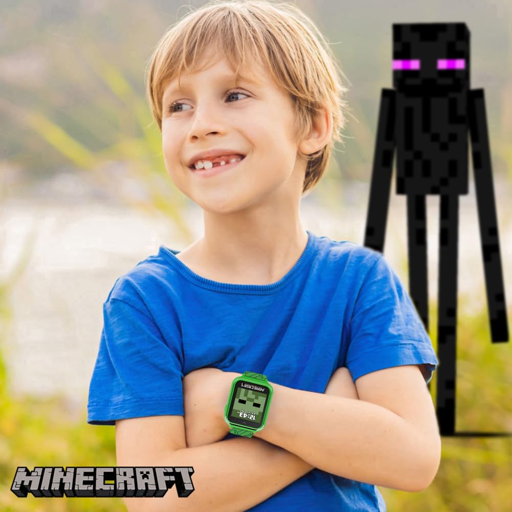 Reloj inteligente Minecraft para niños Reloj interactivo