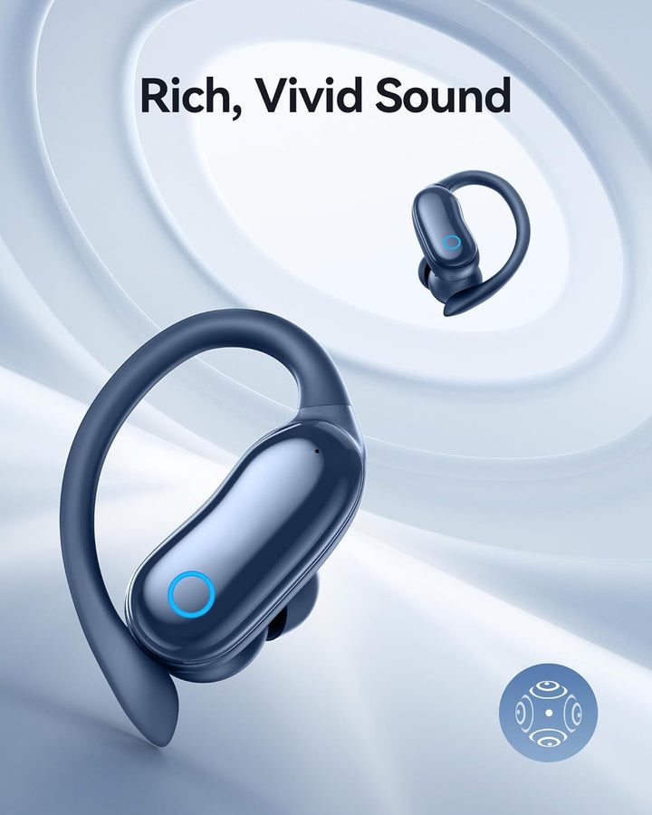 GNMN Auriculares inalámbricos con cancelación activa de ruido, repr...