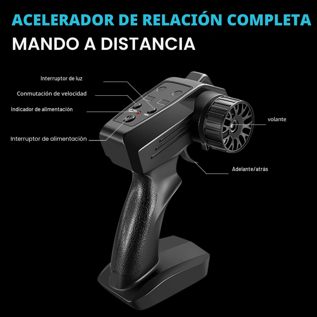 ACAMMZAR Coche de deriva a control remoto 1:24 para niños, 20 KM\/H...
