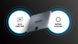SAMSUNG 870 QVO SATA III SSD 8TB 2.5" Unidad de estado sólido i...