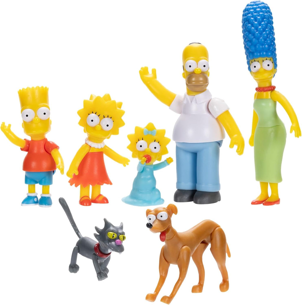 Disney Figuras de acción de Los Simpsons Family Multi-Pack