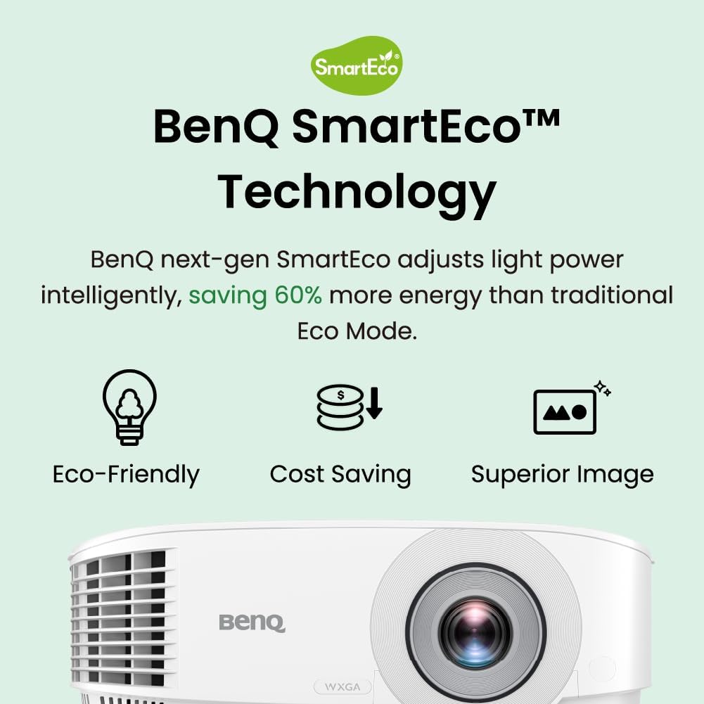 BenQ WXGA Business Projector (MW560C) - DLP - 4,000 lúmenes de alto...