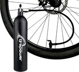 Ctrepower Tanque de aire para inflar neumáticos de bicicleta sin cá...