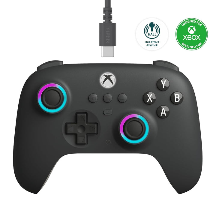 8BitDo Ultimate C Wired Controller for Xbox with Hall Effect Joysti...