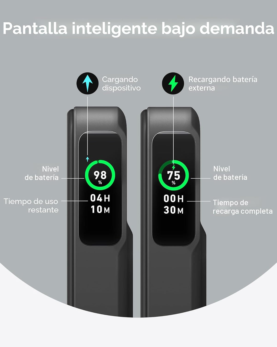 Anker MagGo Power Bank, Qi2 certificado 15 W cargador portátil ultr...