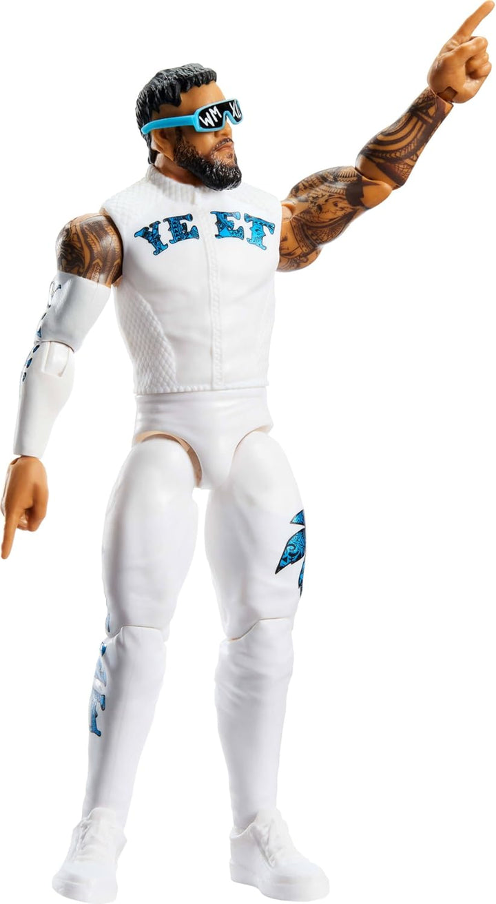 Mattel WWE Jey USO Figura de acción Main Event Series #161