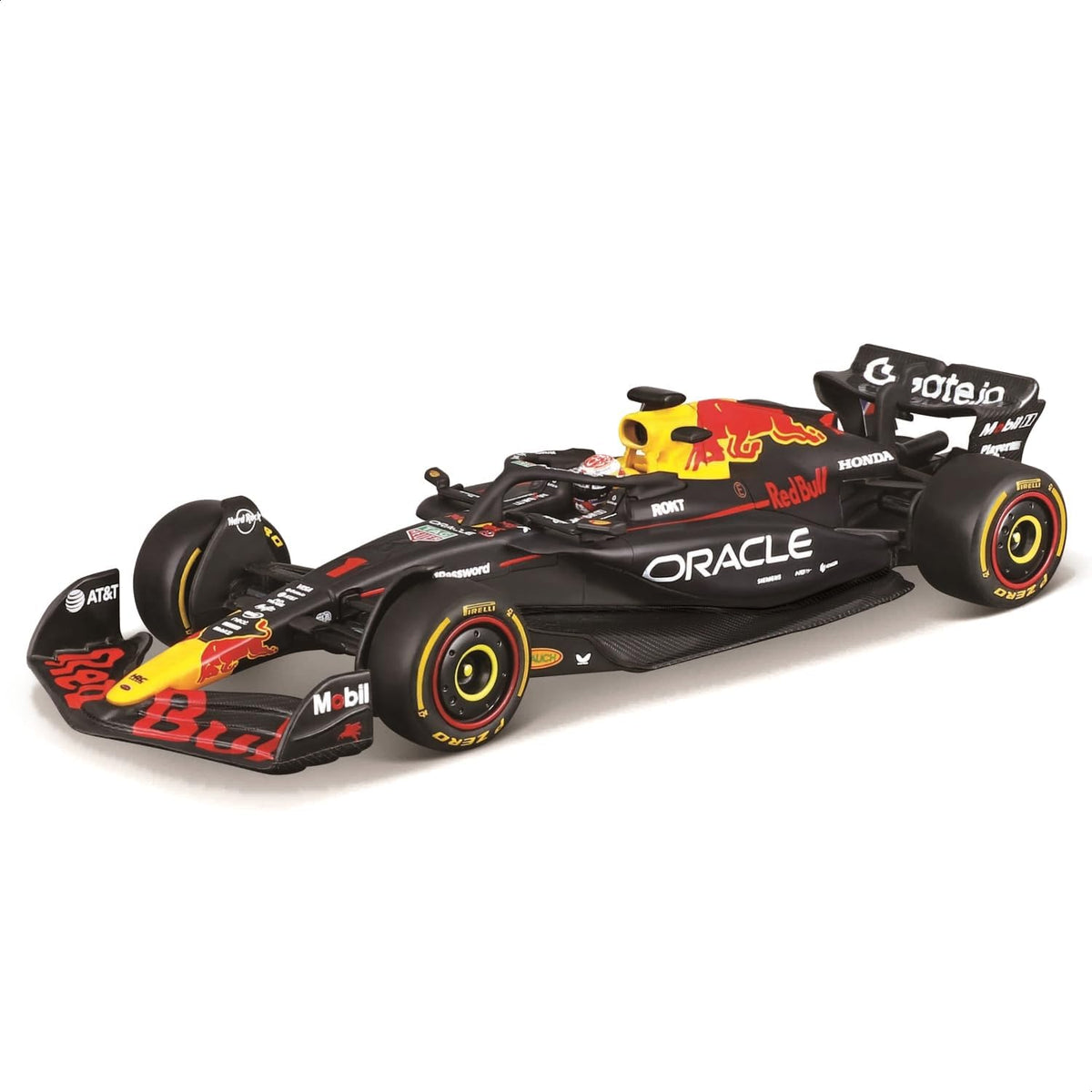 Bburago 1:43 Race Formula Red Bull RB21 con casco (2025) Verstappen #1