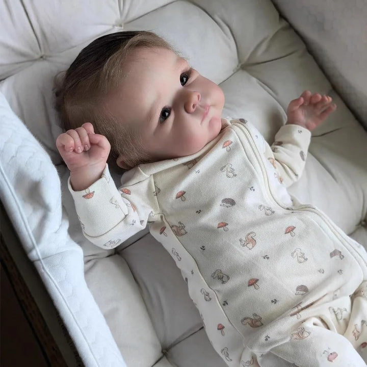 Anano Muñecas Reborn para niñas de 18 pulgadas, muñeca de bebé reci...