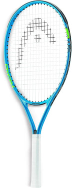 HEAD Speed Kids - Raqueta de tenis preencordada para principiantes, raqueta de equilibrio de luz Jr, embalaje sin frustraciones, 25 pulgadas, azul