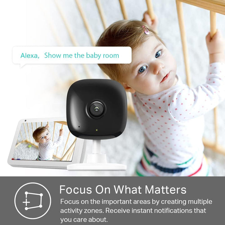 Kasa Smart Cámara de Seguridad Interior 2K QHD, Detección de Person...