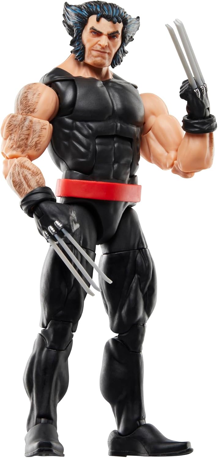 Marvel Legends Series - Figuras de acción coleccionables de Wolverine y Psylocke, 50º aniversario de cómics, 6 pulgadas, pack de 2