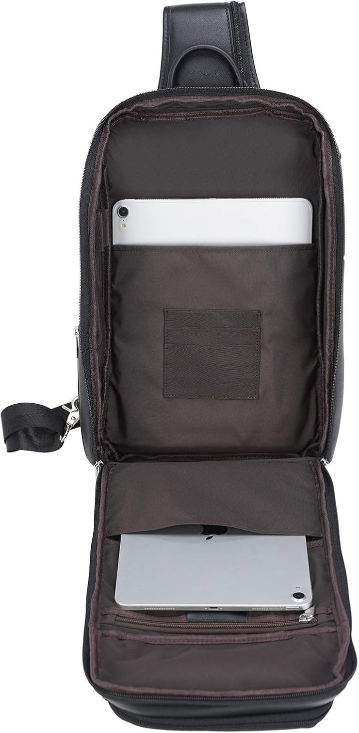 Polare - Bolso bandolera estilo moderno para hombre, para viaje\/se...