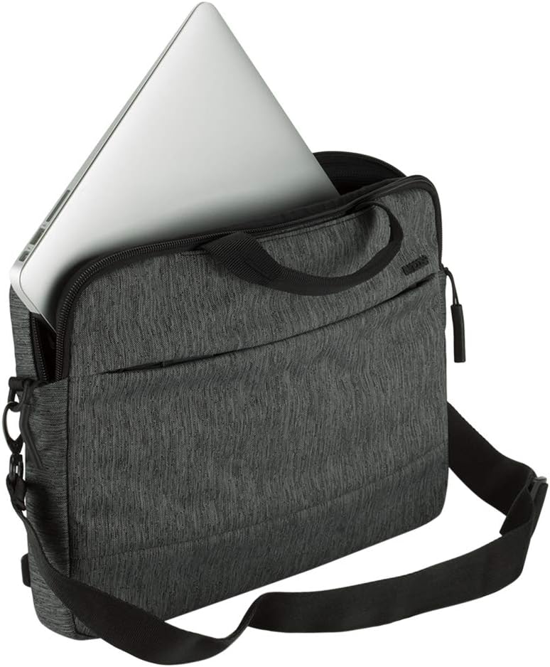 Incase Bolso bandolera City Brief, negro jaspeado